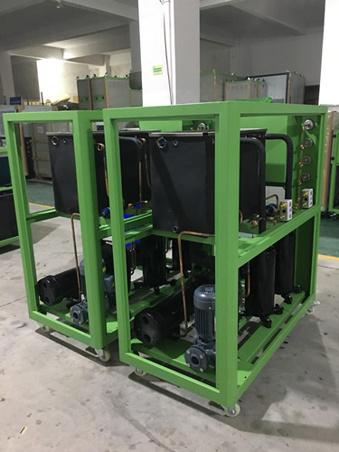 低溫風冷冷水機，冰水機匹工業冷水機組