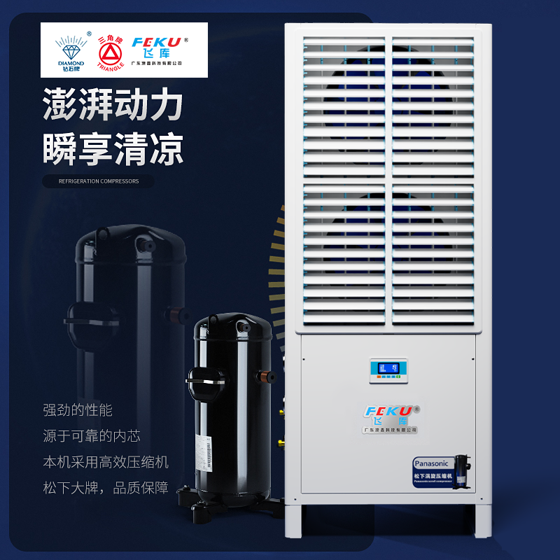 風冷式工業省電空調側出風AX-360C